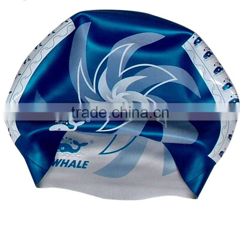 CE certificate silicone children swimming caps(CAP-804)