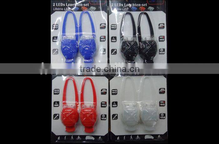 The silicone lobster bicycle lights