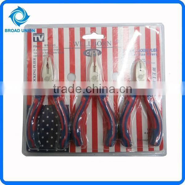 3PC High Quality Wholesale Monkey Plier Cheap Pliers Hand Tool