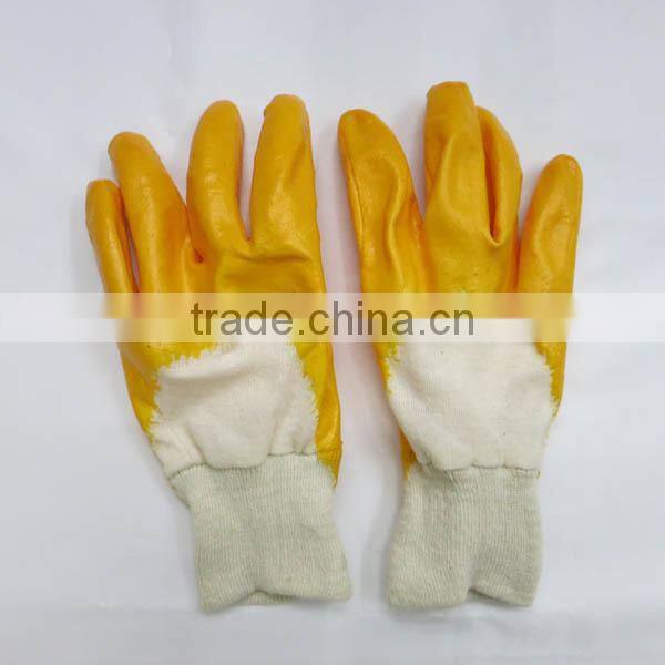 Yellow Nitrile Work Gloves Working Gloves