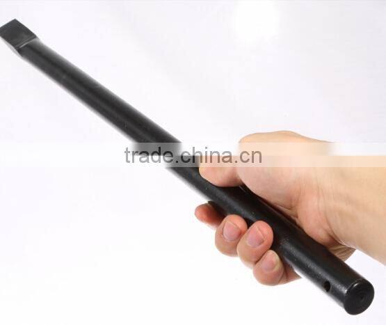 Black finished manual truck tire wrench, black adjustable wrench