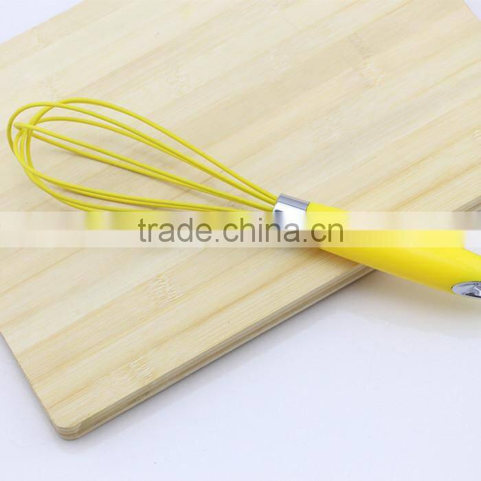 Yellow Nonstick Cookware Silicone Whisk
