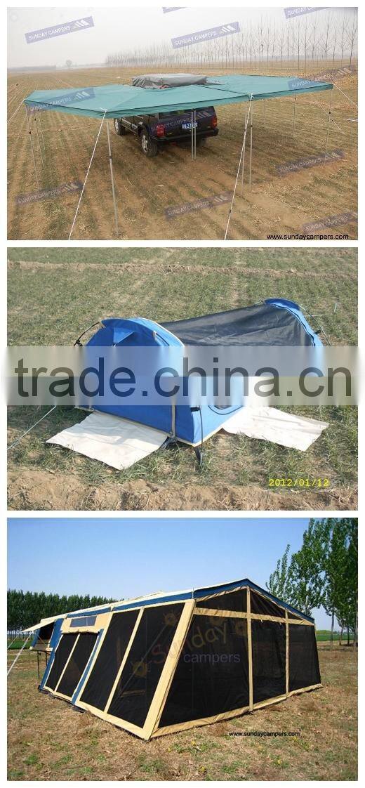 4x4 Pop up car roof tent with high quality