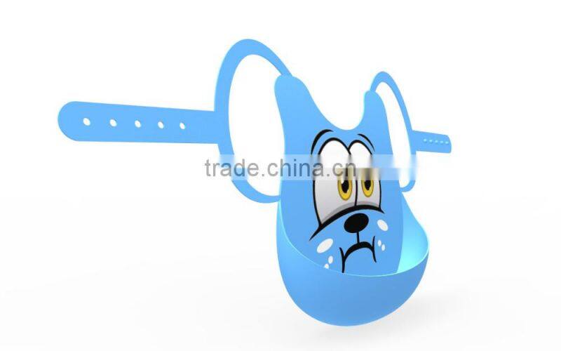 FDA/LFGB printed baby bib,custom silicone bib for baby /adult