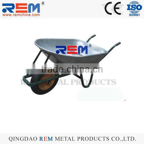 large tray wheel barrow wb6412 load 160kg with air wheel