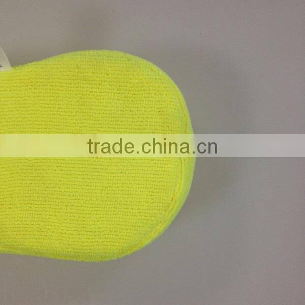 microfiber vehicle car care soft sponge for polishing and detailing