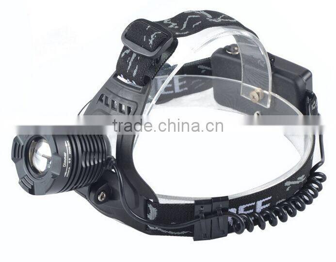 Rechargabel High Power Smiling XPE Aluminum Alloy Headlamp