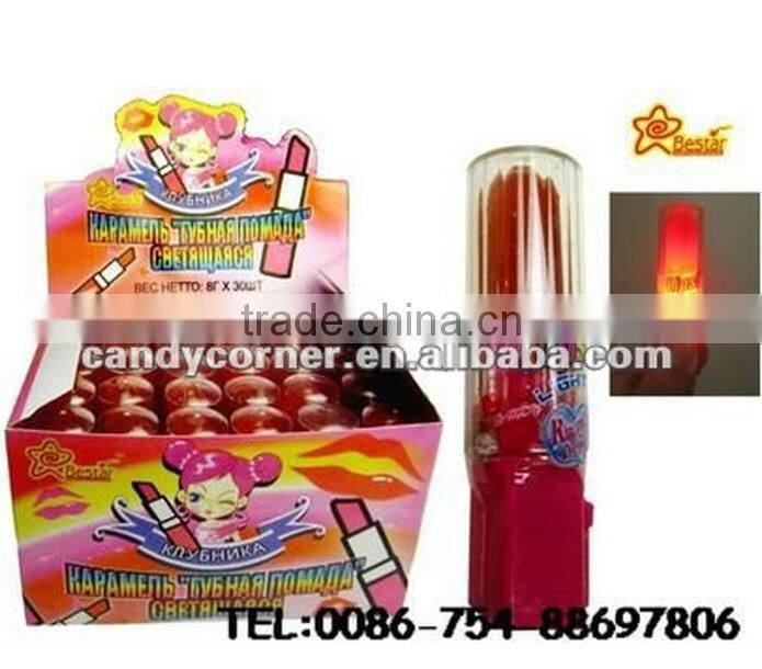 Lipstick Lollipop Pen Candy