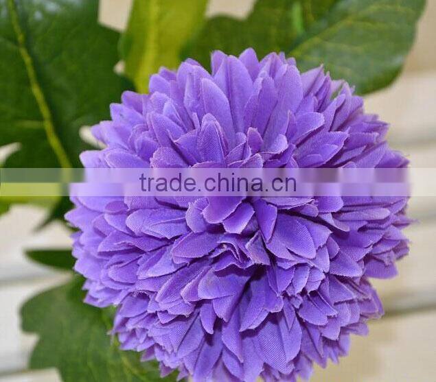 Round ball artificial flower bouquet for wedding