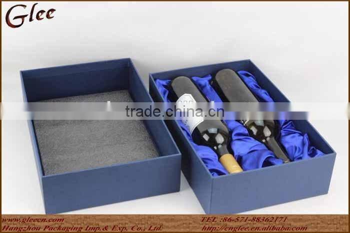 Decorative cardboard packaging boxes for wine