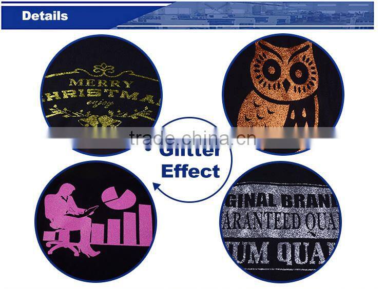 Get 300$ ready designs high quality glitter heat transfer vinyl