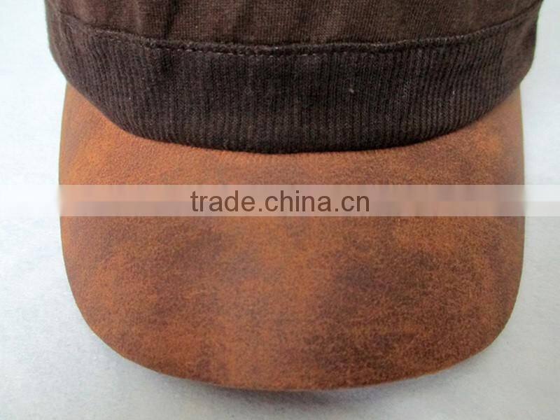 High Quality Army Cap Unisex Service Cap with Short Brim