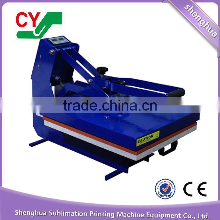 CE SGS semi-automatic high printing pressure heat press machine t-shirt