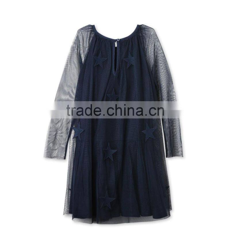 Latest Misty Party Tulle Dresses For Girls Children Long Frocks Designs Dress Gril Dresses HSD5588