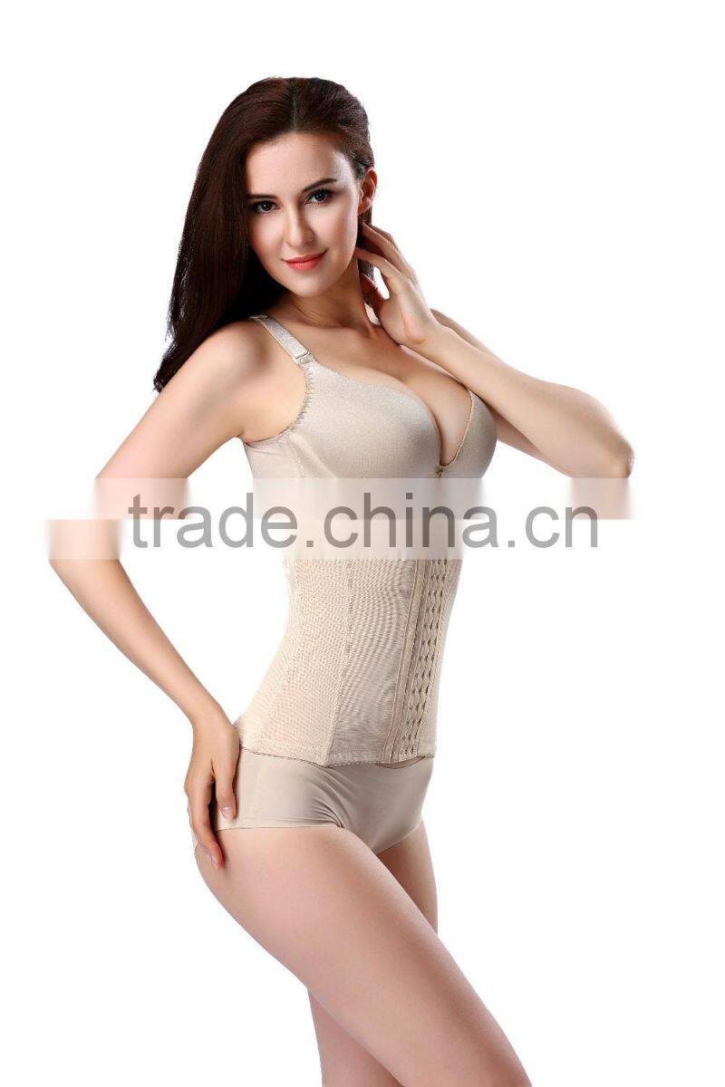 slimming breathable trimmer belt body shaper for waist trainer