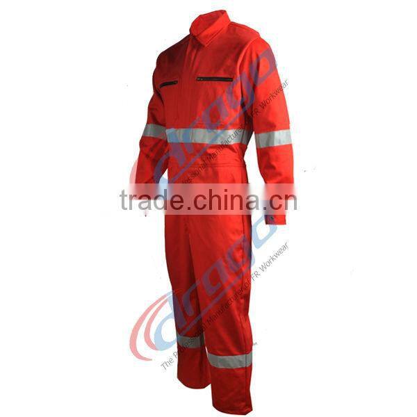 aramid safety teflon fire retardant uniform for fire fighters