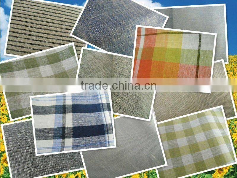 New arrivals!100%linen dyed fabric, fashion fabric,linen fabric