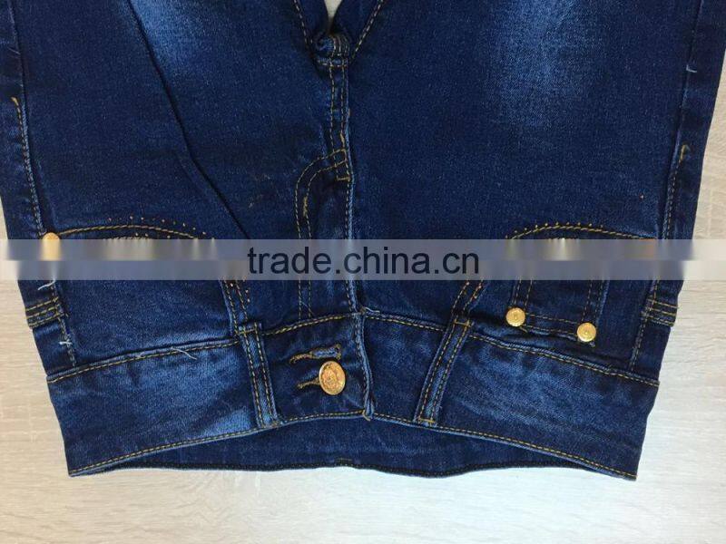 GZY Stock Girl's Jeans Set New Designs Photos High Quality 2017