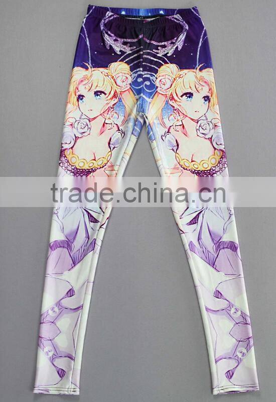 winter sexy lady woman girl print stretch pantyhose