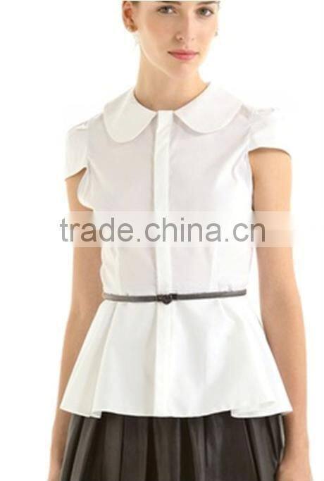 ladies white cotton top