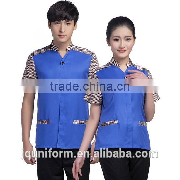 good quality big discount factory wholesale fashionable modern hotel waitress uniforms for sale