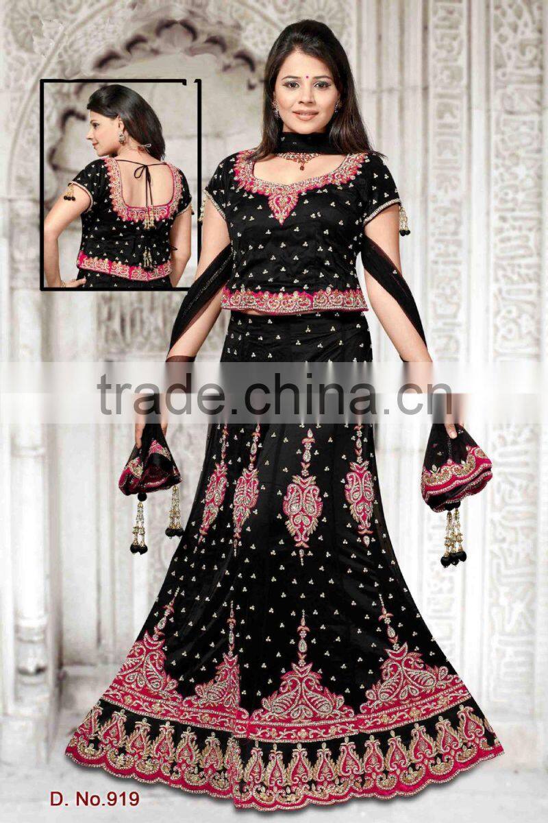 Semi Bridal Lehenga