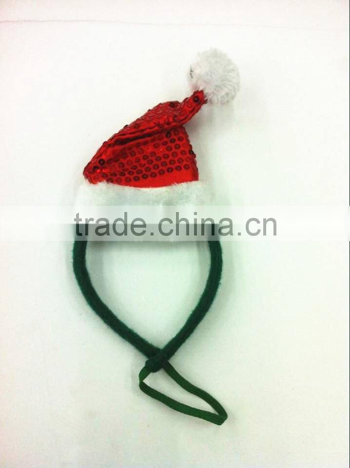 Christmas Sequin Dog Headband