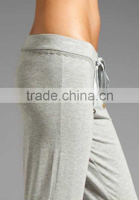 comfortable lace slim pant