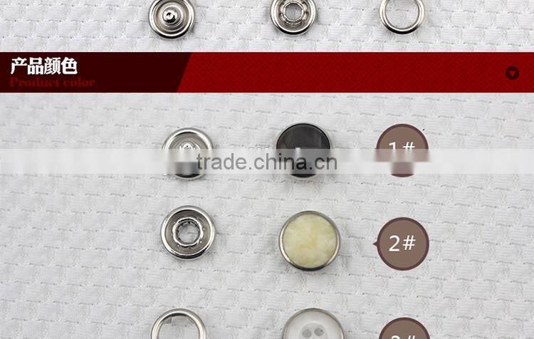 Hot Sale Fashion Design Custom Pearl Spring Snap Button