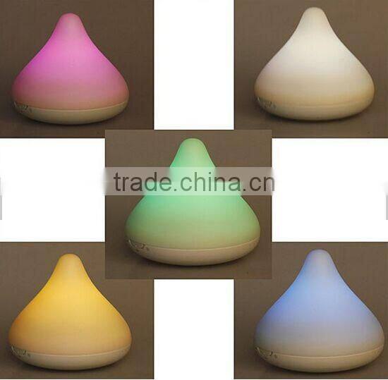 Creativety Design Led Lamp Coloful Music Player Drop Water Wireless Bluetooth Speaker