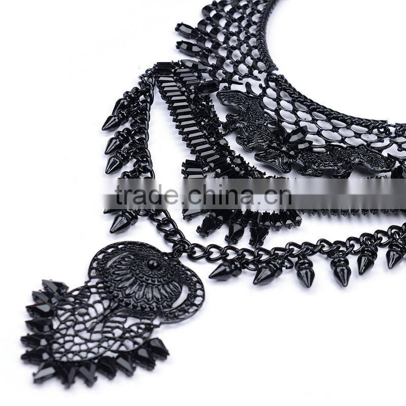 Unique fashion design beautiful lotus flower pendant necklace sliver plated