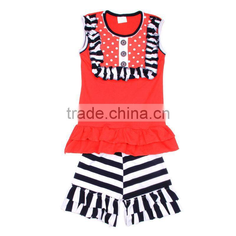 chirden's spring autumn casual ruffled striped pants floral cotton soft two layers legging pants