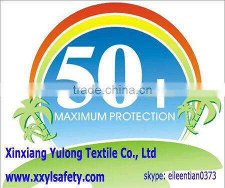 Breathable uv resistant fabric for clothing with UPF 50+