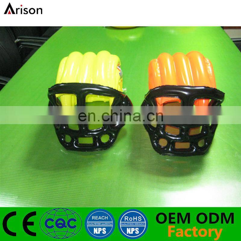Customizable durable inflatable American football helmet inflatable football hat toy for advertising toys