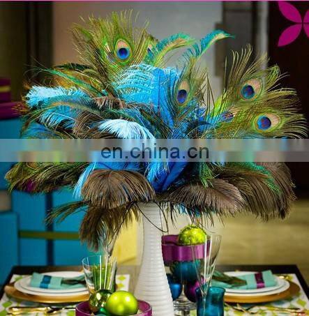 best quality 80-90cm peacock feather