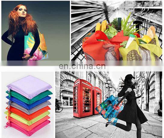 Various of foldable zipper tote bag for sale