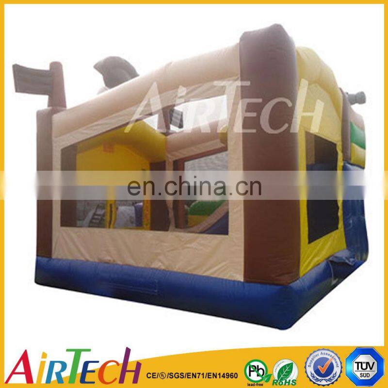 PVC Tarpaulin inflatable high quality bouncer slide