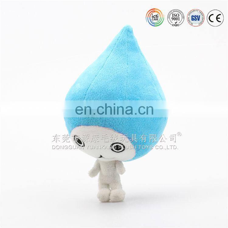 Super soft plush stuffed baby toy plush teether hanging