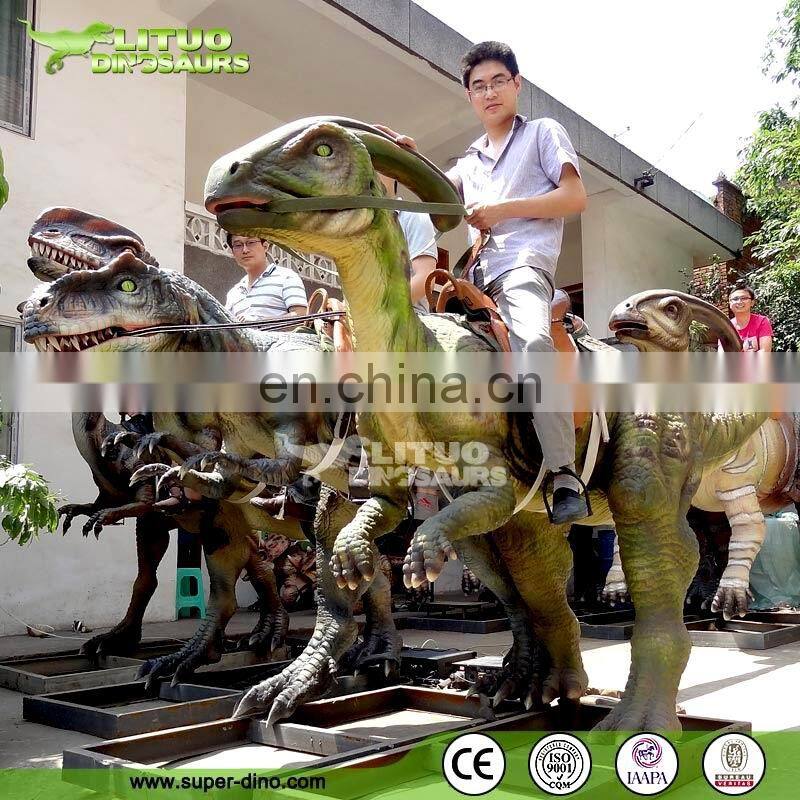 Playground Mechanical Coin Operated Dino Ride