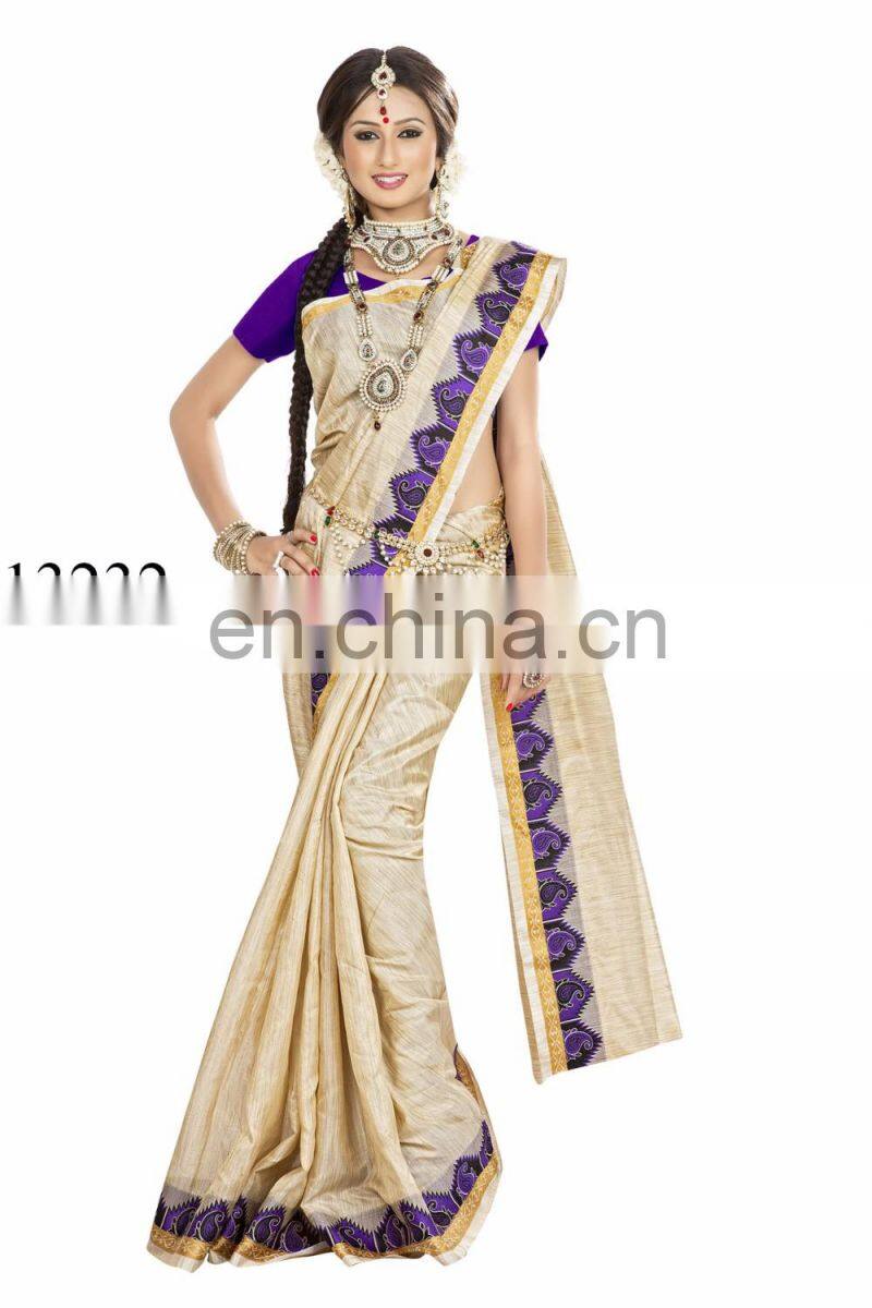 Indian Designer Kanchivaram Silk Saree for ledies wear