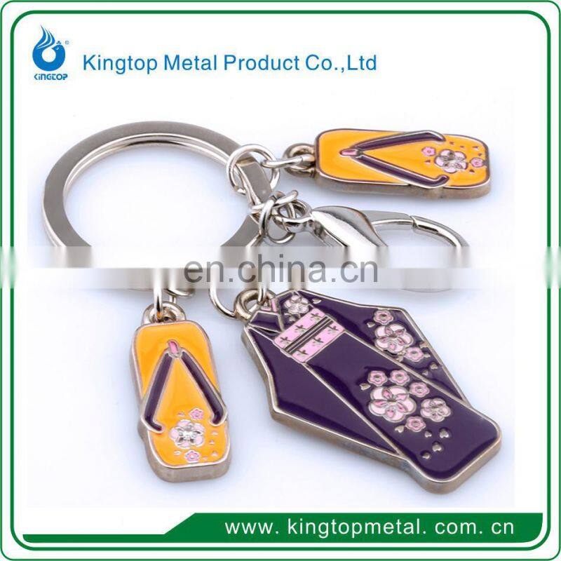 Fish shaped design pendant keychain