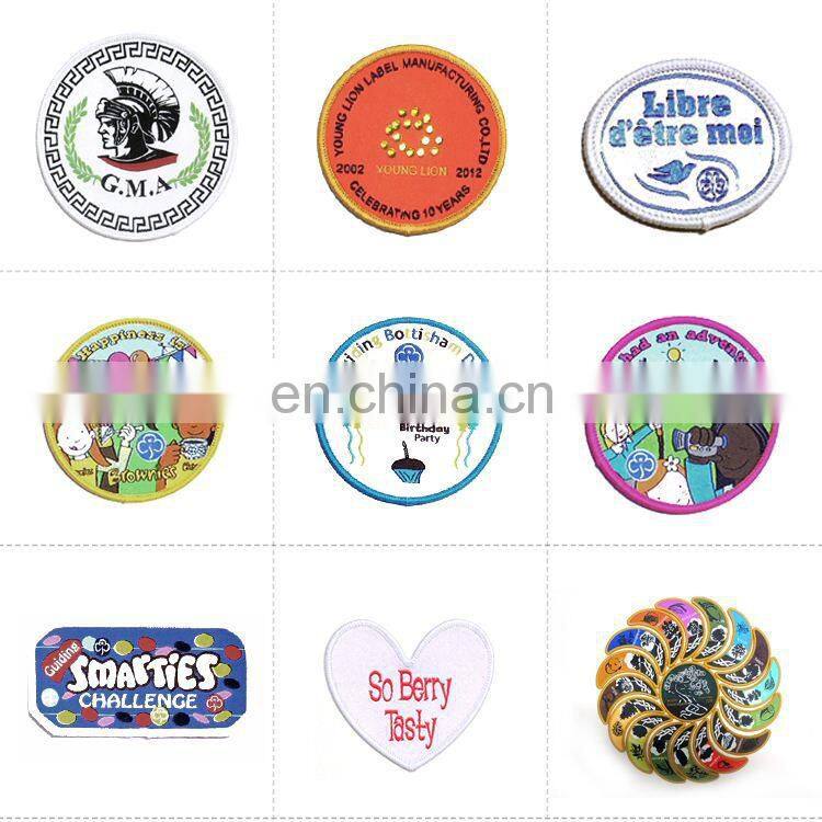 embroidery patch cloth woven badge