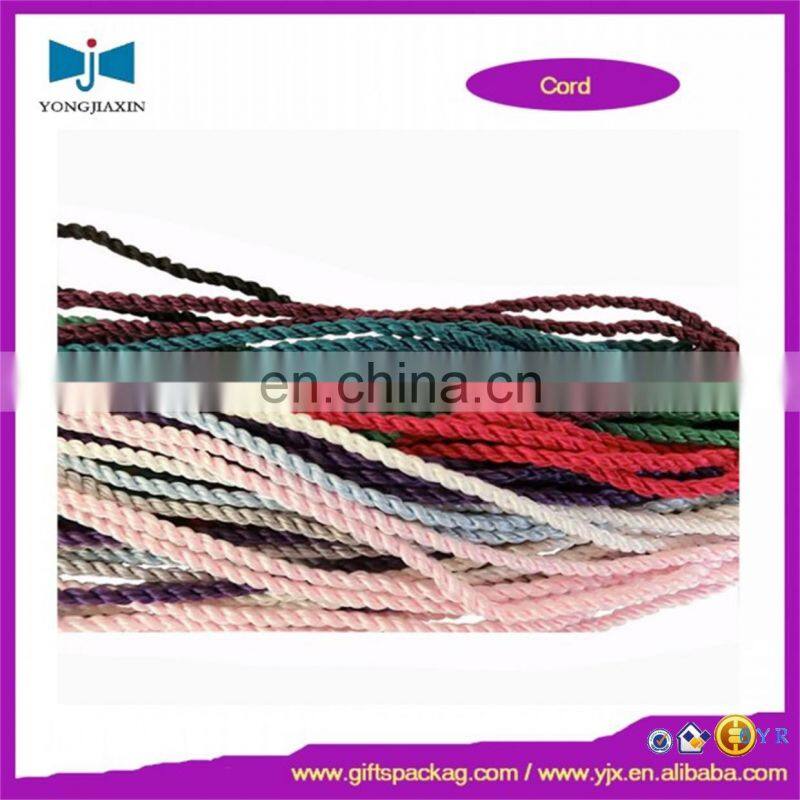 twisted cord 1mm-12mm 3 strand nylon,cotton,polyester twisted cord