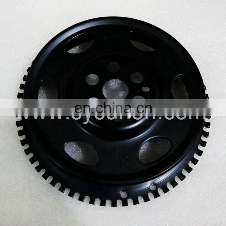 5259981 4993689 truck diesel engine parts crankshaft pulley ISF ISF3.8 engine crankshaft fan belt pulley for mining machinery