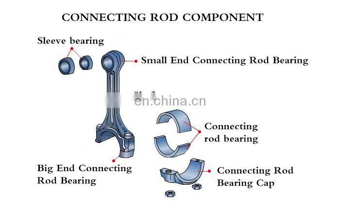 M11 L10 3016760 connecting rod bearing for diesel engine parts