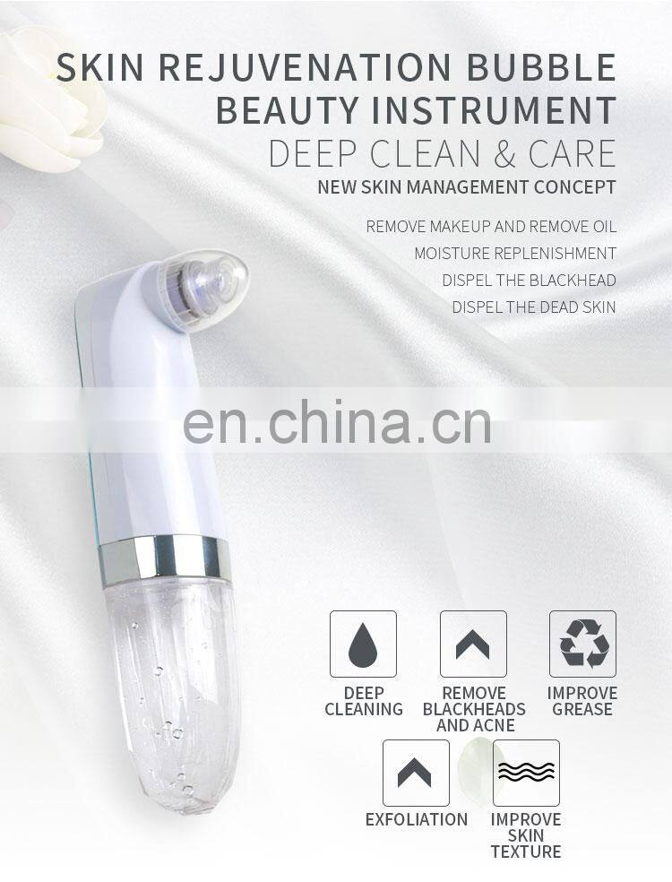 2019 Home water oxygen facial oxygen small bubbles face cleaning beauty mini device