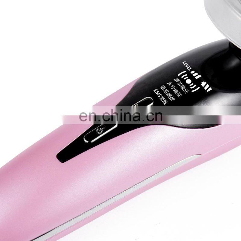 Portable 5 in 1 multifunction rf+ultrasound EMS machine for anti age wrinkle removal beauty machine