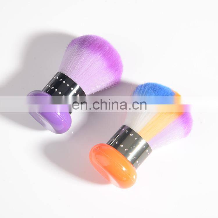 Asianail Colorful Nail Dust Brushes UV Nail Gel Powder Nail Art Dust Remover Brush
