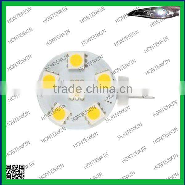 high brightness SMD 5050 80lm 1.2w g4 led bulb