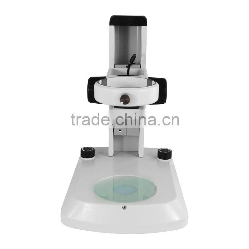 ZJ-640 76mm LED Dual Illuminated Light Microscope Track Stand